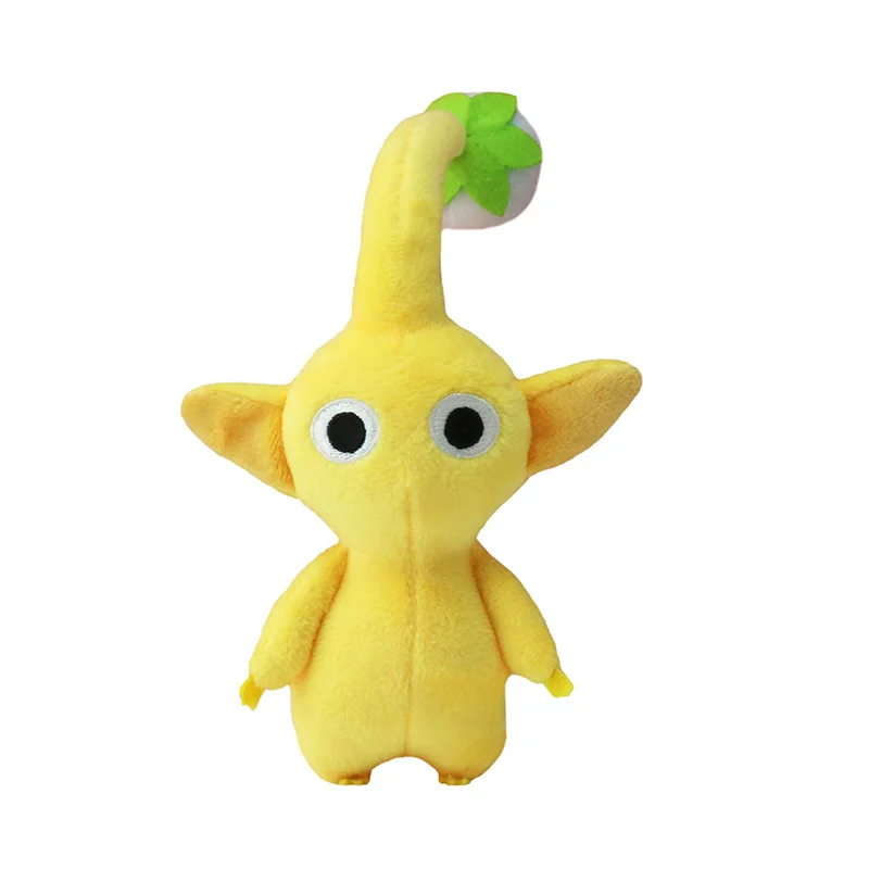 12 cm großes Pikmin-Plüschtier, Stoffpuppe, Spielzubehör, Rucksackanhänger, Schlüsselanhänger, weiche Sammlerdekoration für Spieleliebhaber – Detail 5