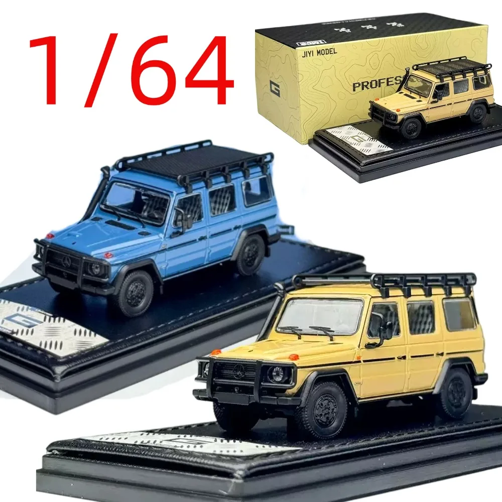jiyi-diecast-1-64-scale-mercedes-benz-g300p-tmcs-off-road-vehicle-model-alloy-benz-g300p-tmcs-car-model-collectible-ornaments