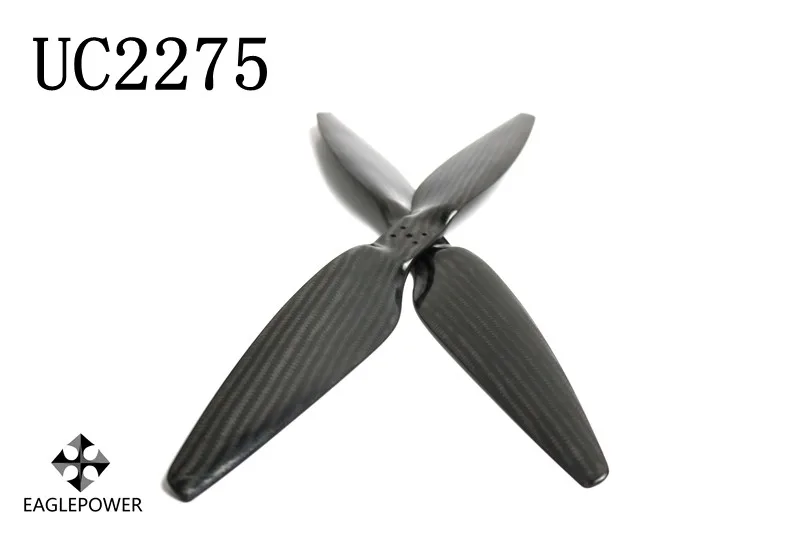 

1 Pair CW CCW EAGLEPOWER Power UC2275 22-inch Aerial Photography Folding Carbon Fiber Straight Propeller for Drone