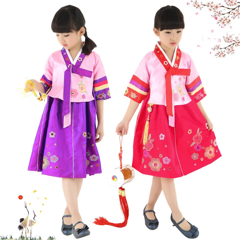 New Children's Dance Clothes Korean Girls Korean Dance Clothes Dachangjin National Dance Performance Clothes