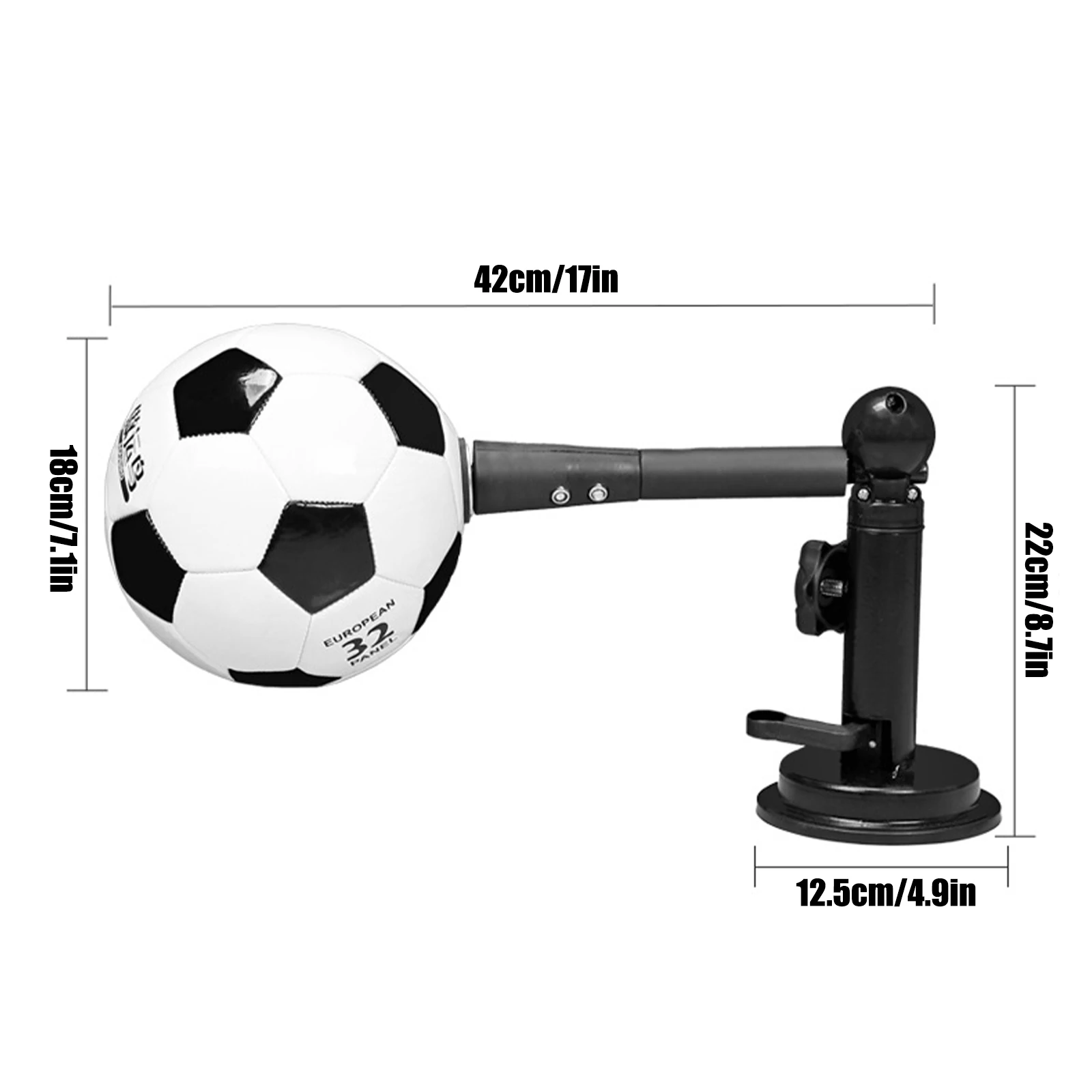 Soccer Foot Sense Kick Trainer Improve Your Ball Control Football Training Aids Equipment Foot Skills Trainer for Home Practice view 6