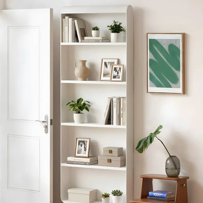 Nordic simple storage rack, home layered floor-to-ceiling storage rack, living room wall snack storage rack