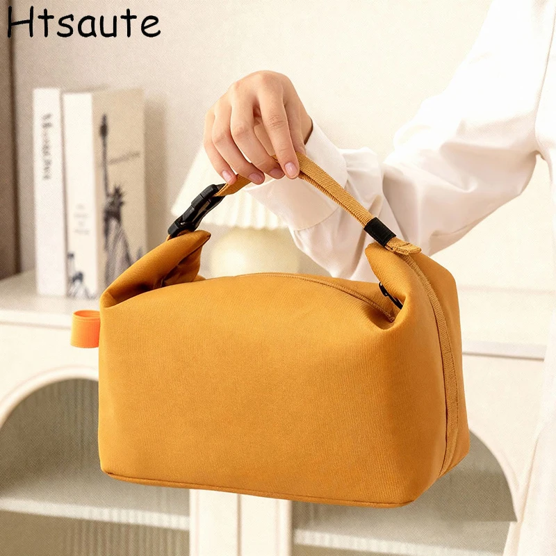 

1PC Autumn and winter foldable insulated bag, office lunch bag, handbag, thickened aluminum foil insulated picnic bag