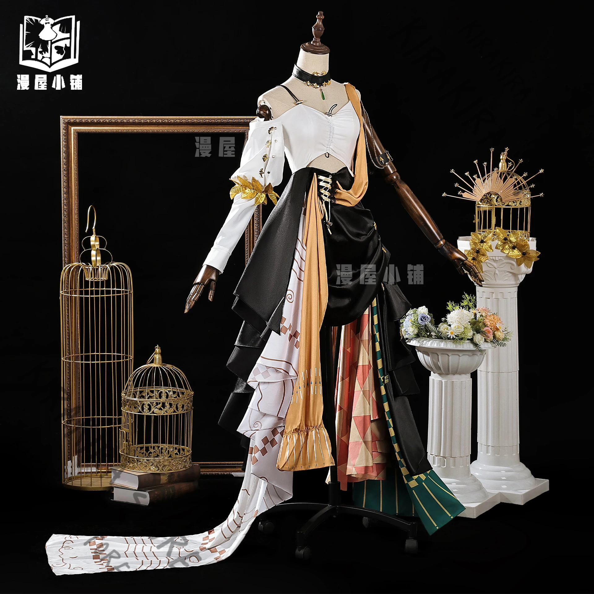 

Arknights Muelsyse Cosplay Props Costumes Clothes Anime Party Hallowmas Dress Comic-con Women Stage & Dance Wear Otaku
