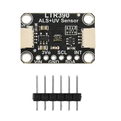 LTR390 UV Light Sensor 300nm To 350nm UV Ultraviolet Sensor Ultraviolet Ray Sensing for Light Detection Weather Experime I2C