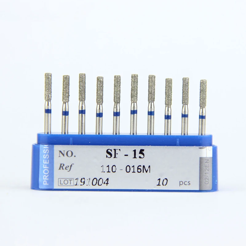 10 Stück/Set Dental-Diamantbohrer 39 Größen 1,6mm für Hochgeschwindigkeits-Handstück Stomatologie-Abteilung Zahnmedizin Schleifwerkzeuge – Detail 22