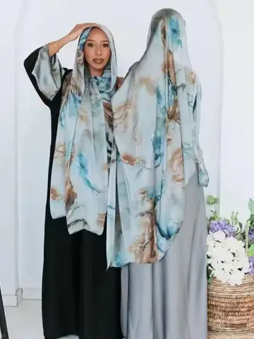 12 best sales मुद्रित शिफॉन हिजाब - №2