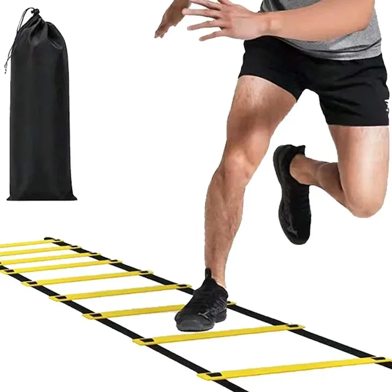 3/4/5/6M Agility Ladders Nylon Straps for Speed Training and Sport Flexibility Agility Football Training Energy Ladder Equipment