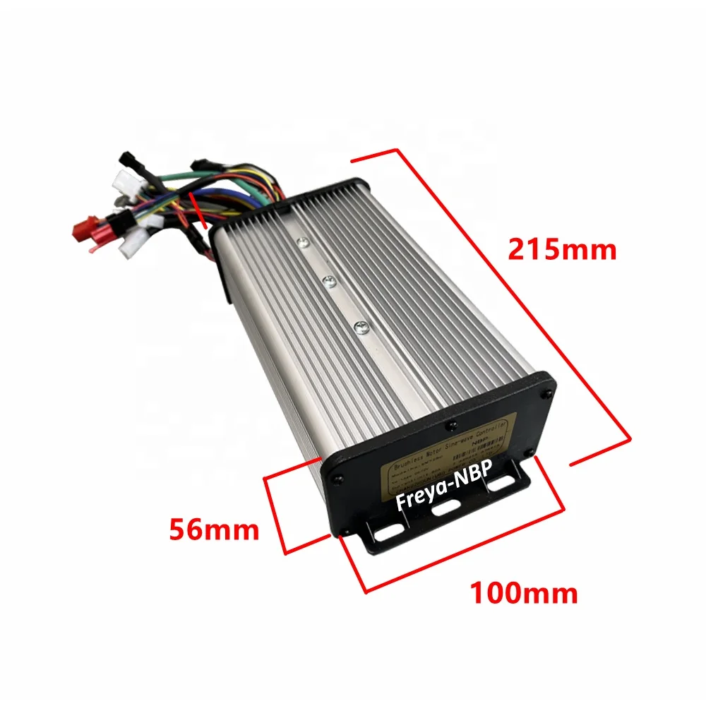 New Arrival 48-72V 80A Sine Wave Dual hall Mode Controller 18 Moz for 3000W Motor+SW900/UKC1 Display