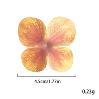 50/100/200Pcs 4.5cm Silk Artificial Hydrangea Flowers Petal Fake Flower for Home Room Decor Wedding Decoration Party Supplies 6