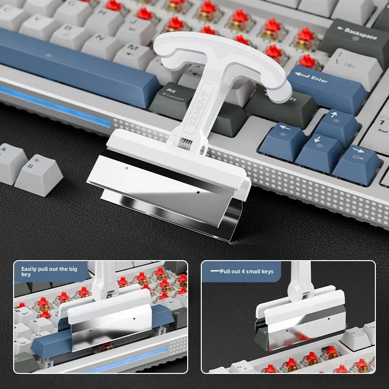 Custom Key Puller Large Table Decompression Removing Keycap Cleaning DIY Customized Mechanical Keyboard Keycap Puller Tools Gift