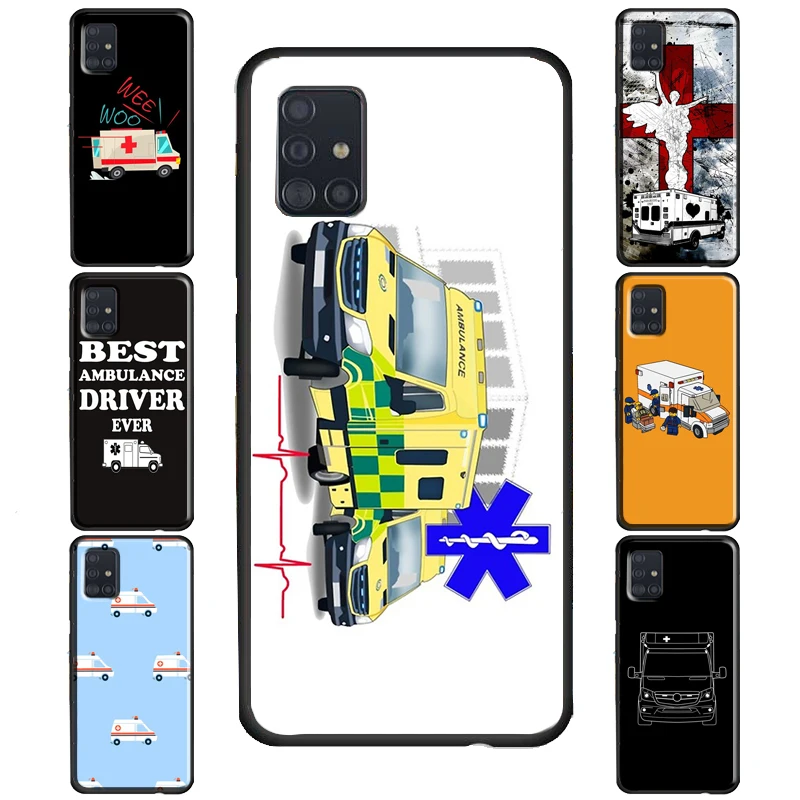 EMT EMS Ambulance Case For Samsung Galaxy S20 FE S22 S21 Ultra S8 S9 S10 Note 10 Plus S10e Note 20 Ultra