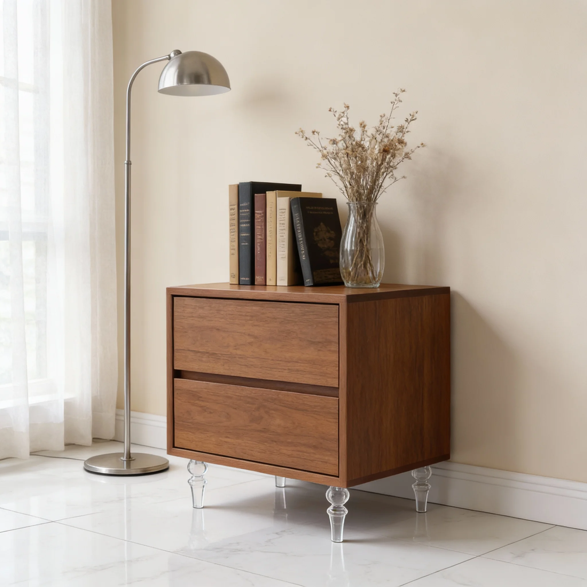 

1 шт. хрустальные ножки для дивана, премиальные акриловые прозрачные опоры для мебели, прочные ножки в форме тыквы для стульев, столов, шкафов, сменные опоры