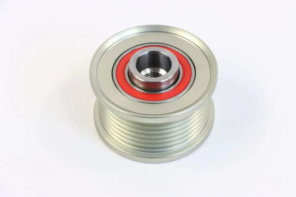 Generator one-way wheel silver red