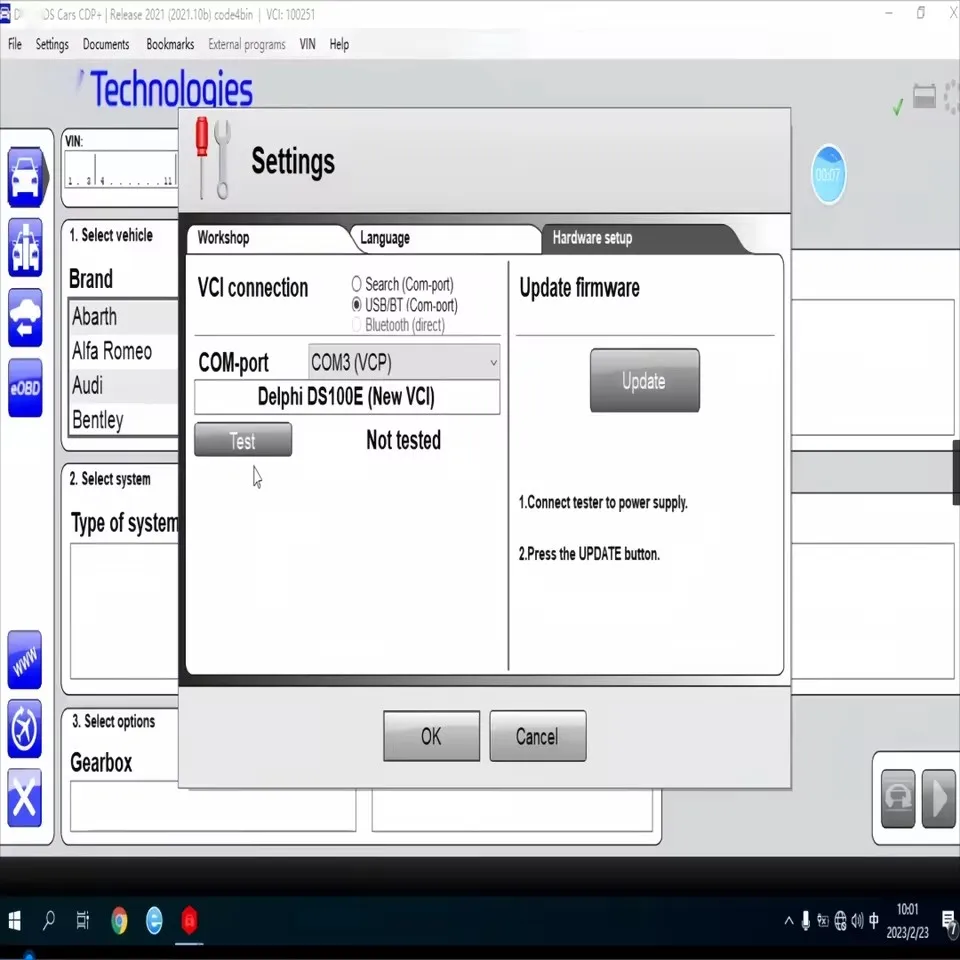 

Latest Best-selling Delphis 2021.10b with keygen Software DS 150 Autocoms 2021.11 Codings OBD2 diagnostics 2025