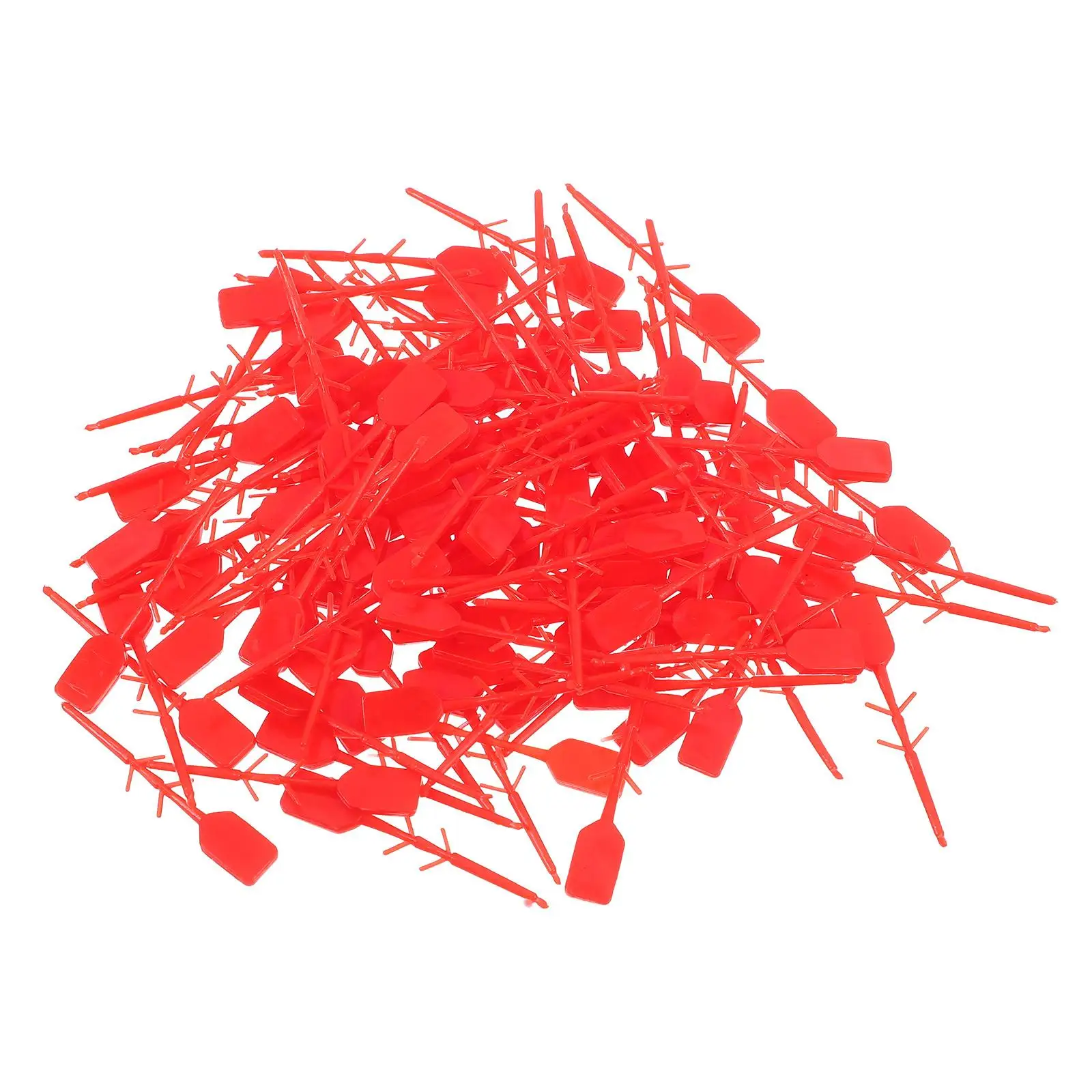 1000pcs Fire Extinguisher Accessories Plastic Security Seal Red Tamper Seals Safety Latch Universal Compatibility