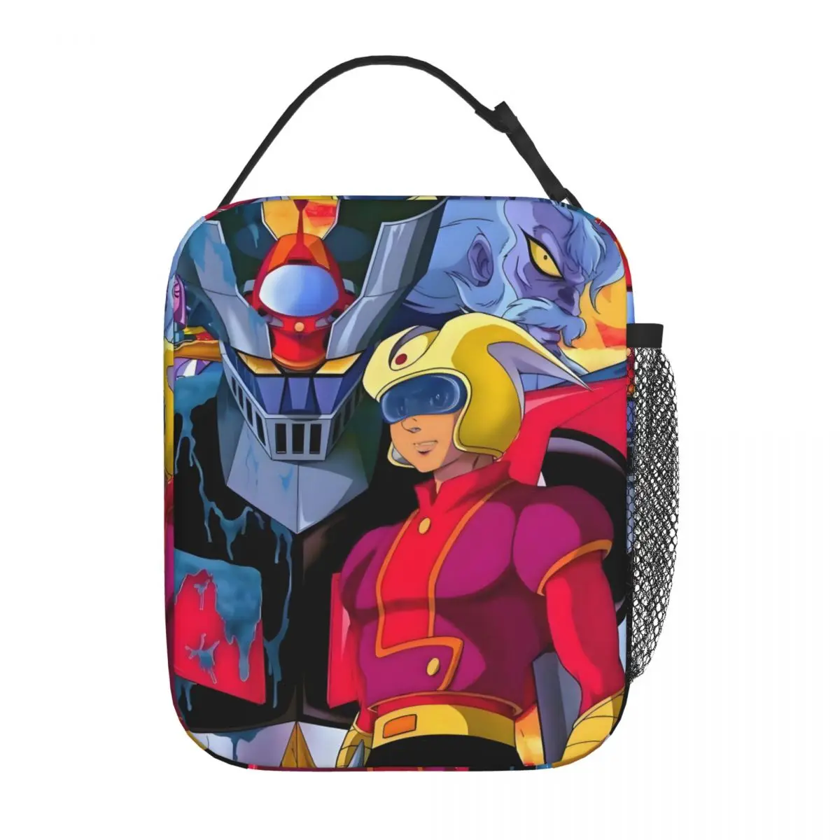 Bolsa térmica personalizada Mazinger Z Koji Kabuto para mulheres, à prova de vazamento, super robô, caixa térmica para almoço, praia, acampamento, viagem