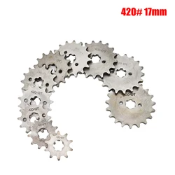 420 10T 11T 12T 13T 14T 15T 16T 17T 18T 19T Tooth 17mm ID Front Engine Sprocket Motorcycle Part