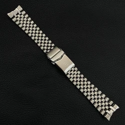 STEELDIVE Official Original SD1973 SD1996 05L Watch Band 22X18MM Width Stainless Steel Strap With NEW Solid Clasp