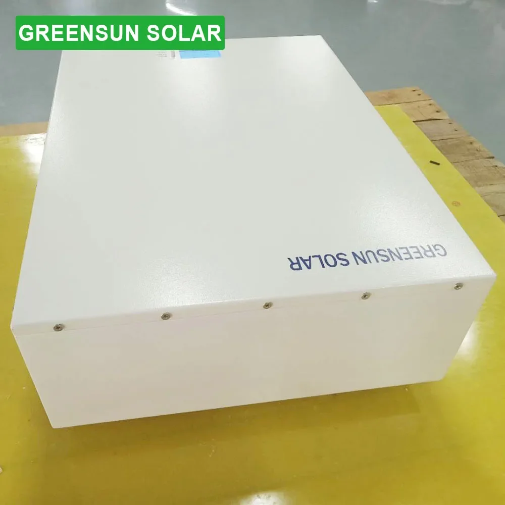 Greensunソーラーリチウムパワーウォール、51.2v 100ahは鉛蓄電池、5kwh、LiFePo4、51.2vを交換します