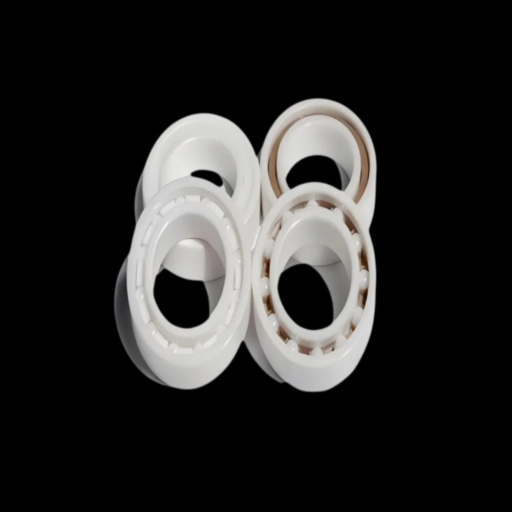 Zirconia ceramic bearings 61800 series high-speed wear-resistant, corrosion-resistant, anti magnetic insulation