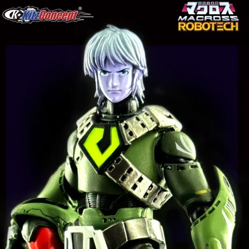

Spot SaleIn Stock Original KitzConcept 1/72 Battlestar Zentraedi Khyron Kairon 11.5cm Movable Doll Collectionin Stock