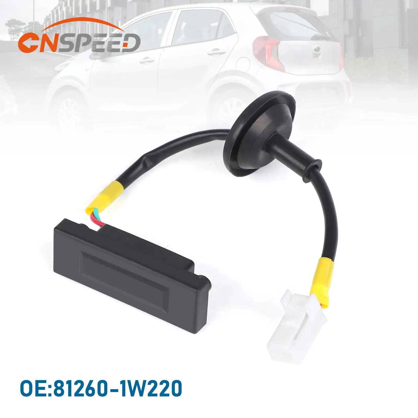 

CNSPEED 81260-1W220 Car Rear Trunk Lid Lock Boot Release Handle Trunk Switch Tailgate Open Button For Kia Picanto Hyundai I30