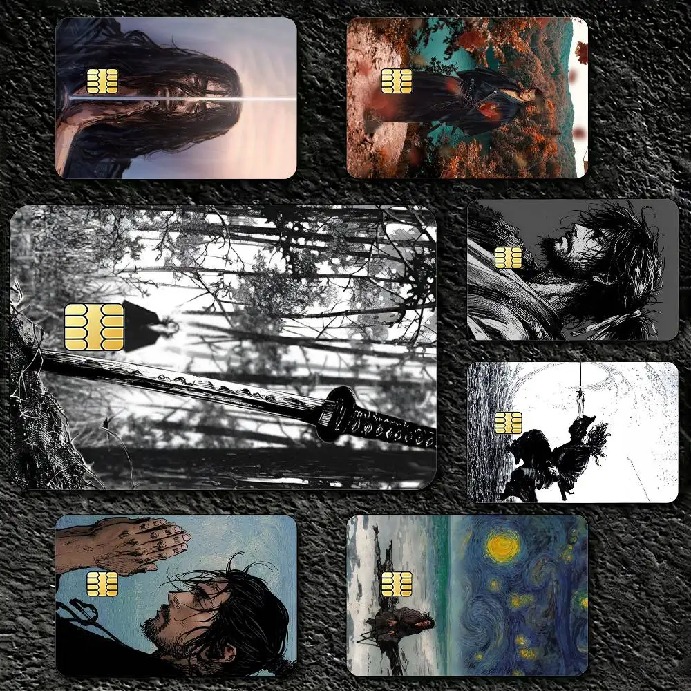 

Miyamoto V-Vagabond Musashi Sticker Decoration Creative Bank Card Bus Metro Waterproof Sticker