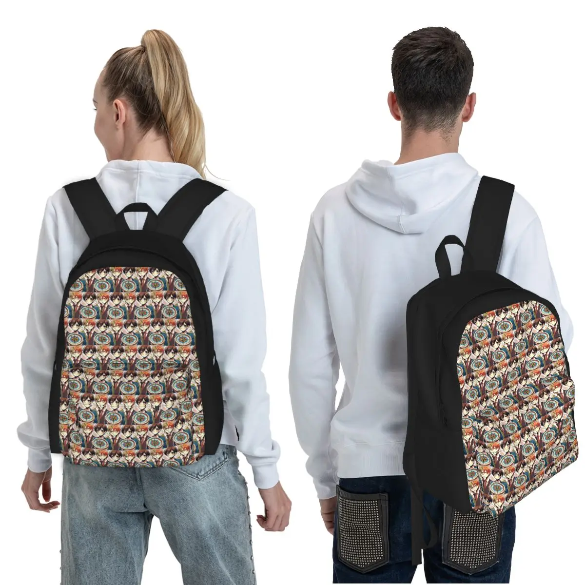 Given Direction Student Backpack School Bag Hiking Travel Daypack for Boys Girls Fashion Bookbag Shoulder Bags