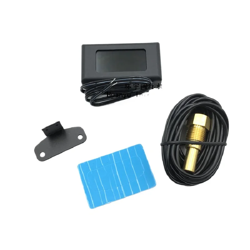 For Komatsu PC PC200-5/6/7 Direct Electronic Water Temperature Gauge LCD Display Water Temperature Sensor Excavator Accessories