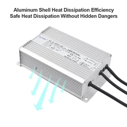 DC 24V 36V 45V 48V 500W Power Supply AC 220V IP67 Waterproof Transformers LED Driver Constant voltage and current XLG-500