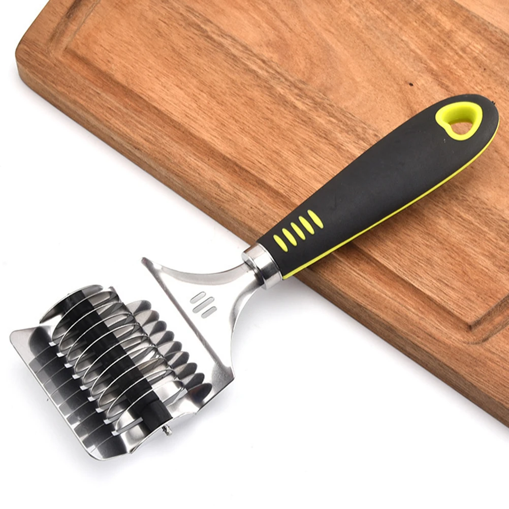 

Manual Spaghetti Cutter Stainless Steel Roller Kitchen Pasta Maker Tool Rust Resistant Efficient Easy Cutting Household