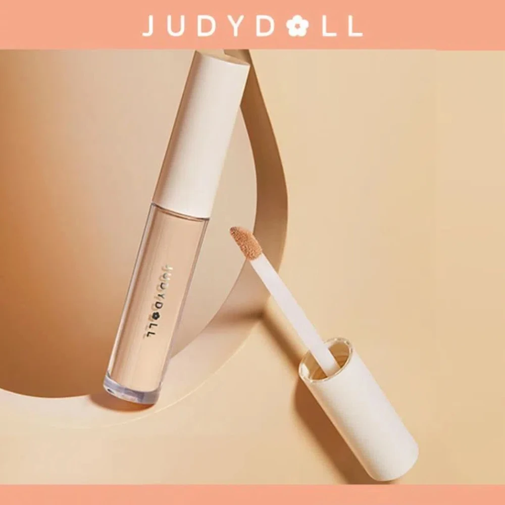 Judydoll líquido corretivo, alta cobertura, impermeável, à prova de suor, duradouro, natural fundação, creme, cosmético