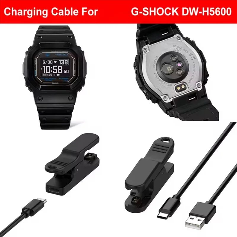 【Exclusive-Deal!】5V 1000MA Charging Base Dock For Ca Sio G-Shock Dw-H5600 Watch USB Charging For Cable Sports Watch Cradle
