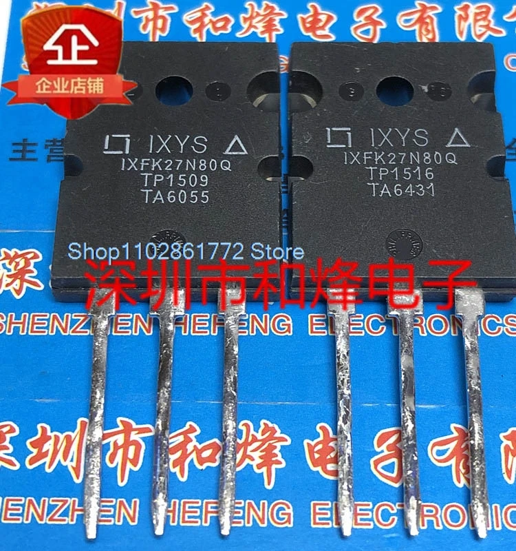 （5PCS/LOT）IXFK27N80Q  TO-264 800V  27A