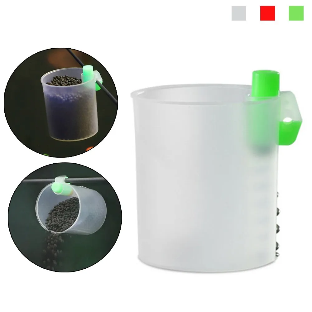 1 Stück Karpfens tange Töpfe Pellet Tasse Angelrute Clip Feeder Tasse Klemm stange und Fütterung Topf Köder Zubehör von hoher Qualität und langlebig – Detail 2