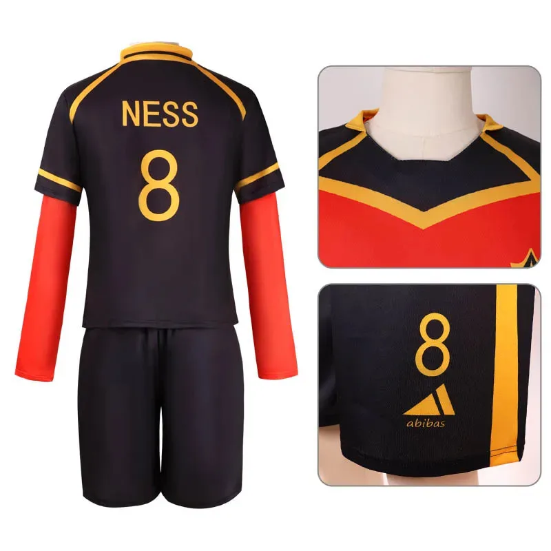 XT8New الأزرق قفل تأثيري مايكل كايسر أليكسس نيس رانزي كورونا بارو شوي زي شعر مستعار الفريق الألماني جيرسي كرة القدم UnifoXT6 @!