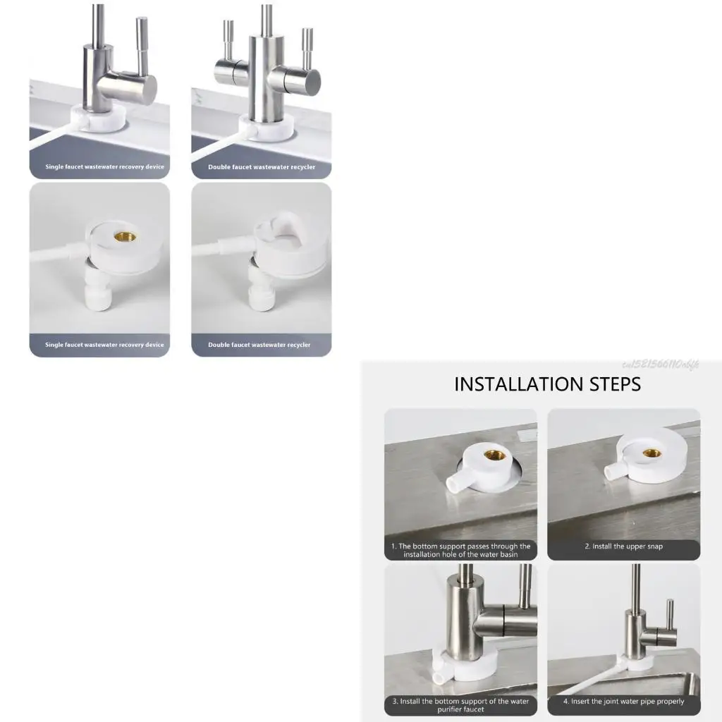 27RB Effective Liquid Conservation Drain Redirection Attachment for Fluid Management