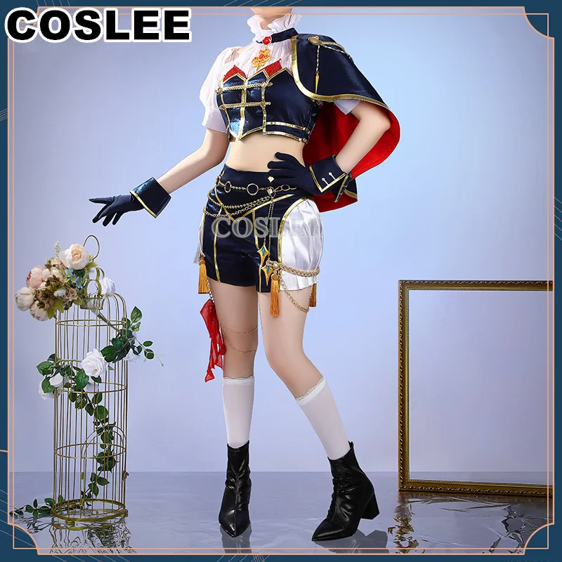 COSLEE Furen E Lustario Cosplay Vtuber Nijisanj Costume 5th Anniversary Commemoration Uniforms Halloween Party Outfit Women New