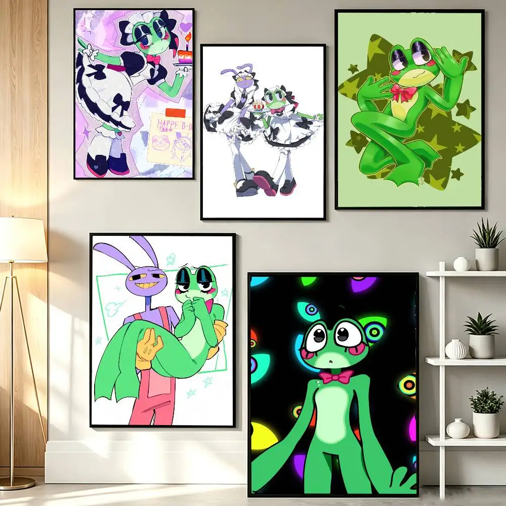 Cute TADC R-Ribbit Poster HD Self Adhesive Waterproof Wall Art Ideal for Home Office Dorm Gift