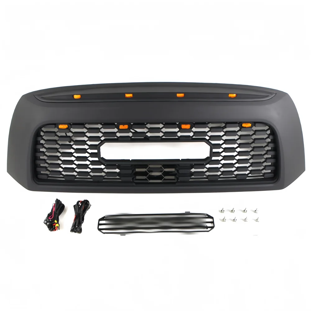 Abs Grills Fit voor Toyota Tundra 2006-2013 Front Racing Grill Grille Auto Accessoires