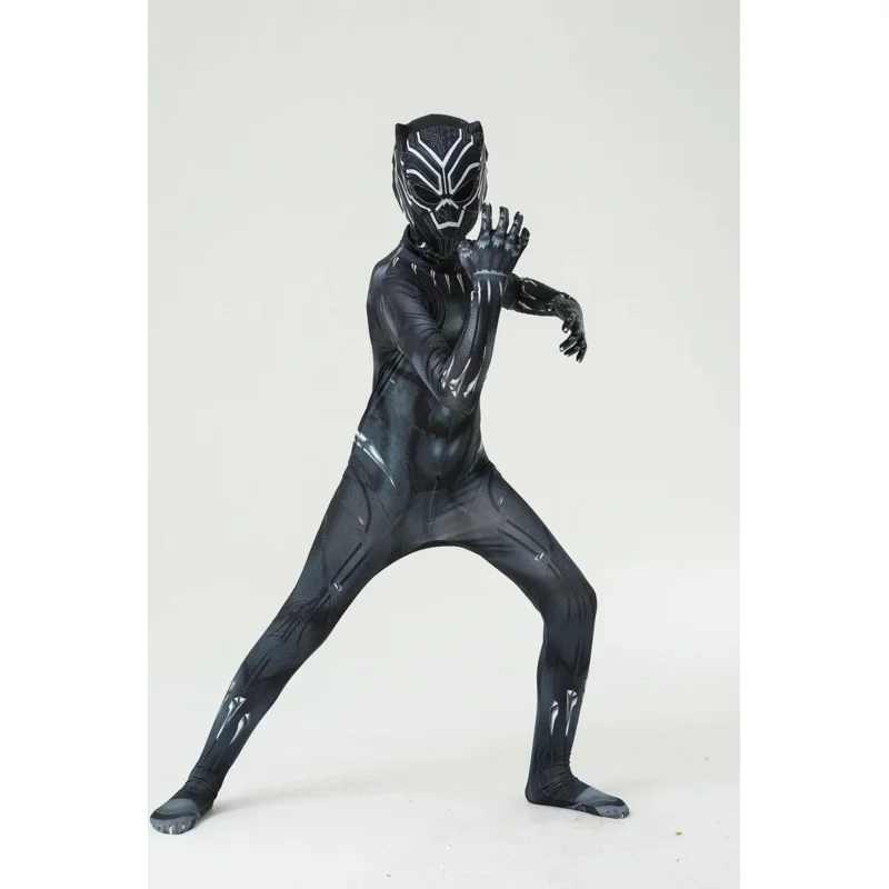 أنيمي خارقة الأسود الاطفال النمر الرجال الفتيان الكبار حللا الأطفال النمر تأثيري هالوين زي داخلية فستان جديد