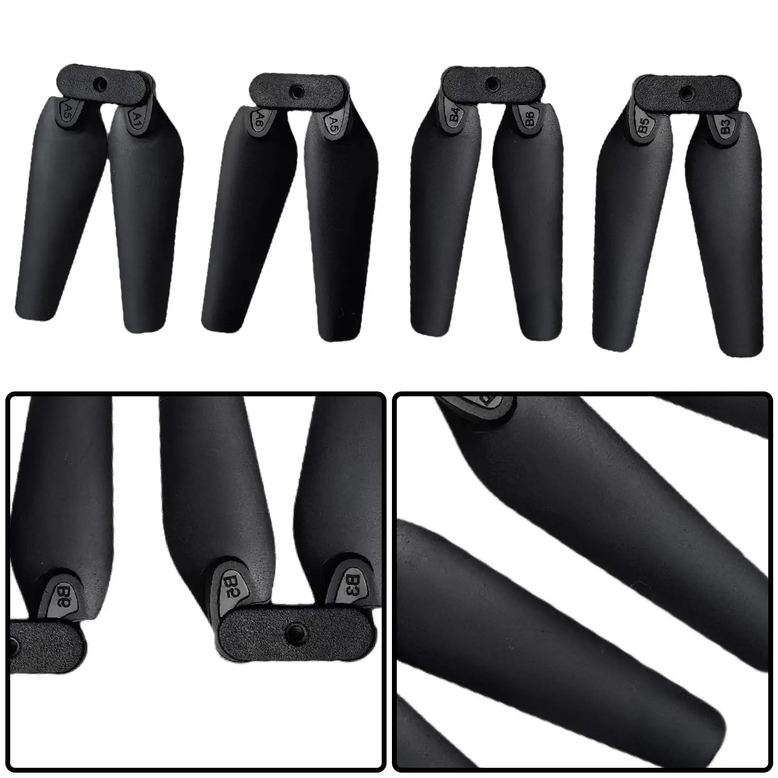 

4x Propellers Drone Accessory,Professional,Foldable Replacement for E58, E88, E88Pro, , , and S85 Drones Quadcopter