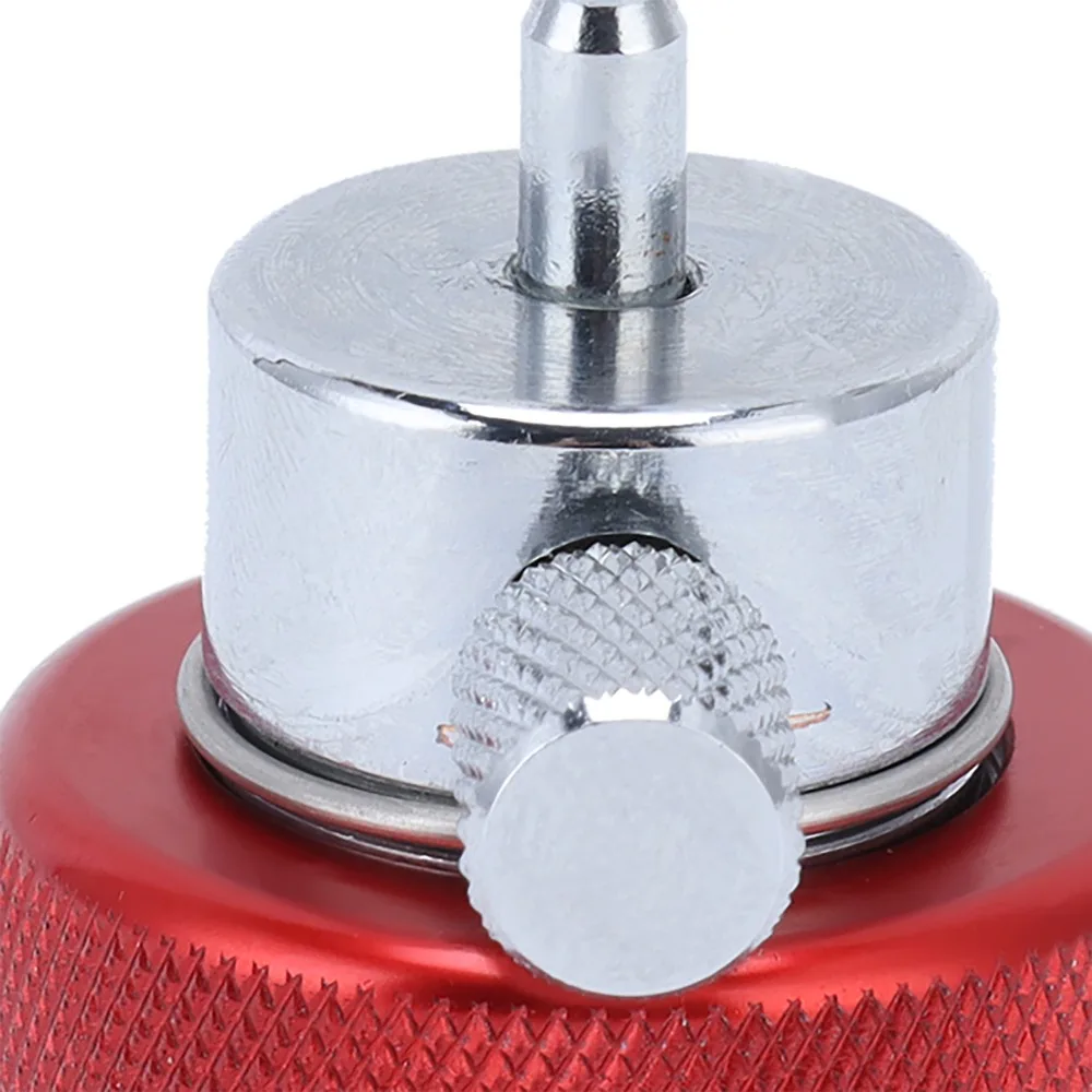 Aluminum Alloy Propane Filling Adapter Non Leaking Thread Connection Gas Refill Adapter Silicone Oil Port Propane Gas Connector