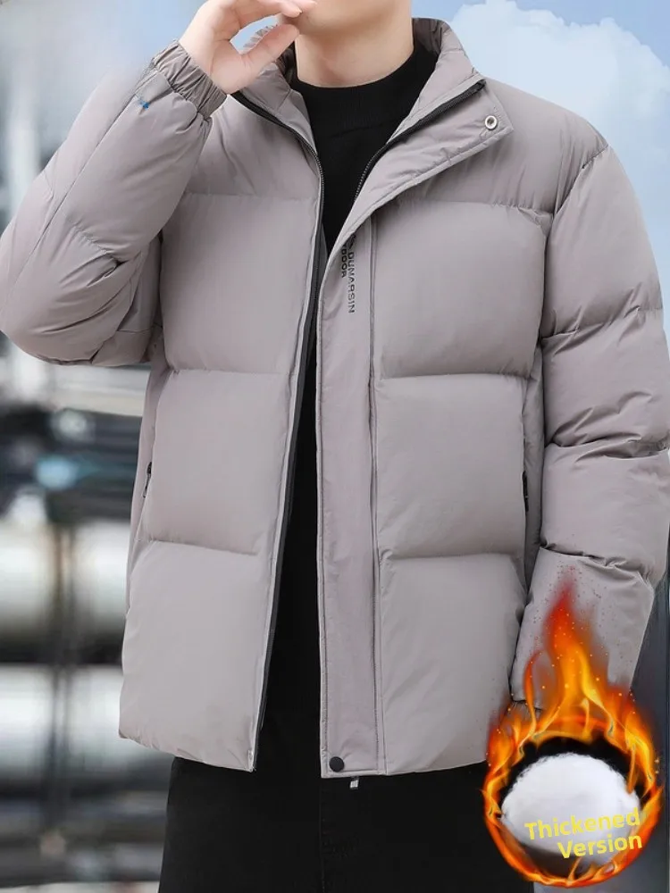 

Paul 2025/Мужское зимнее хлопковое пальто с воротником-стойкой, пуховое хлопковое пальто, теплая повседневная спортивная верхняя одежда для молодежи