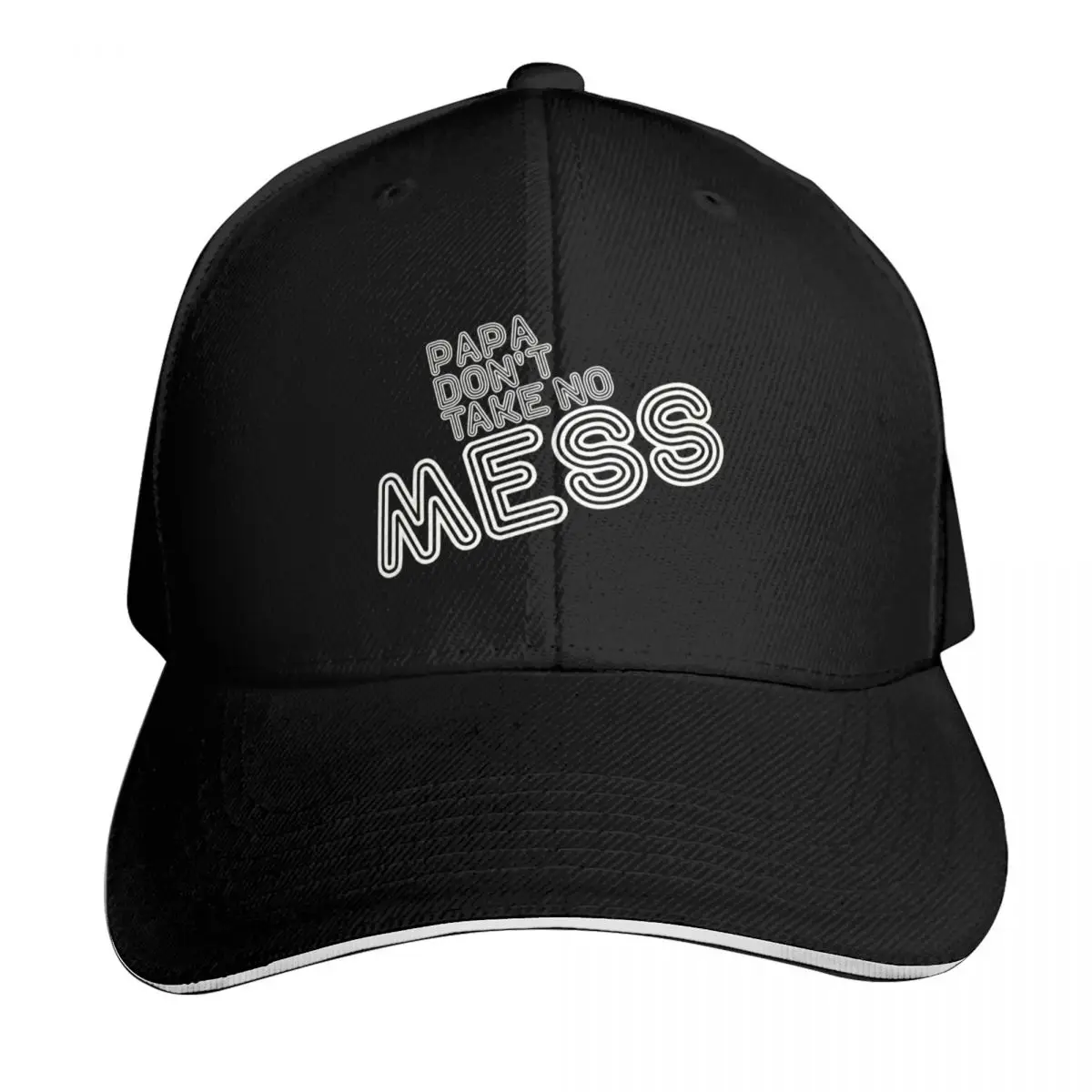 PAPA DON'T TAKE NO MESS.Make your point in style Baseball Cap Men Women Casual Summer Sport Sun Cap