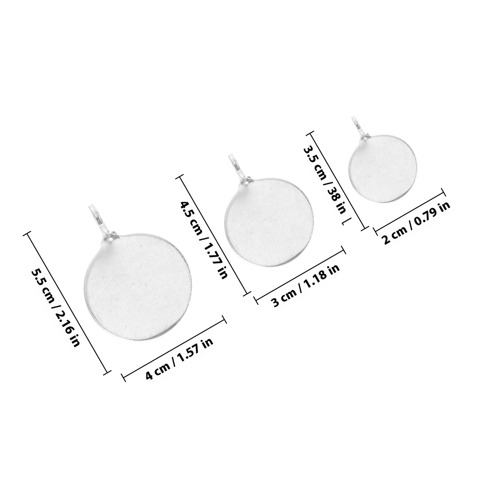 Objetivo de tiro colgante, 6 uds., objetivo de tren de acero inoxidable para deportes al aire libre, herramienta de práctica de precisión, equipo de ejercicio de tiro con arco