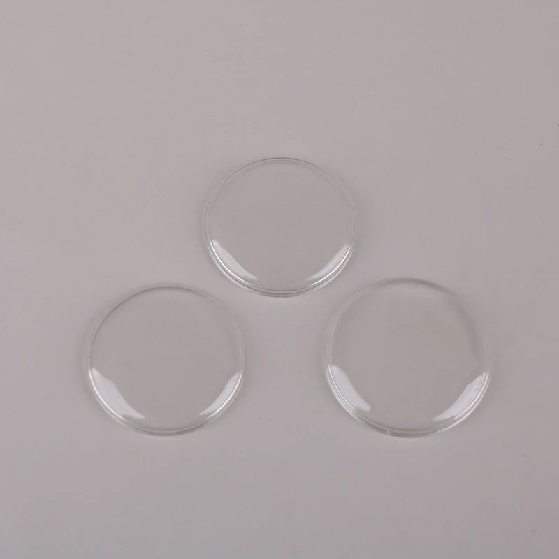 1PCS 29.7-31.6mm Fat Type Old Vintage Watch  Acrylic Crystal Vintage Watch Pocket Watch Mirror