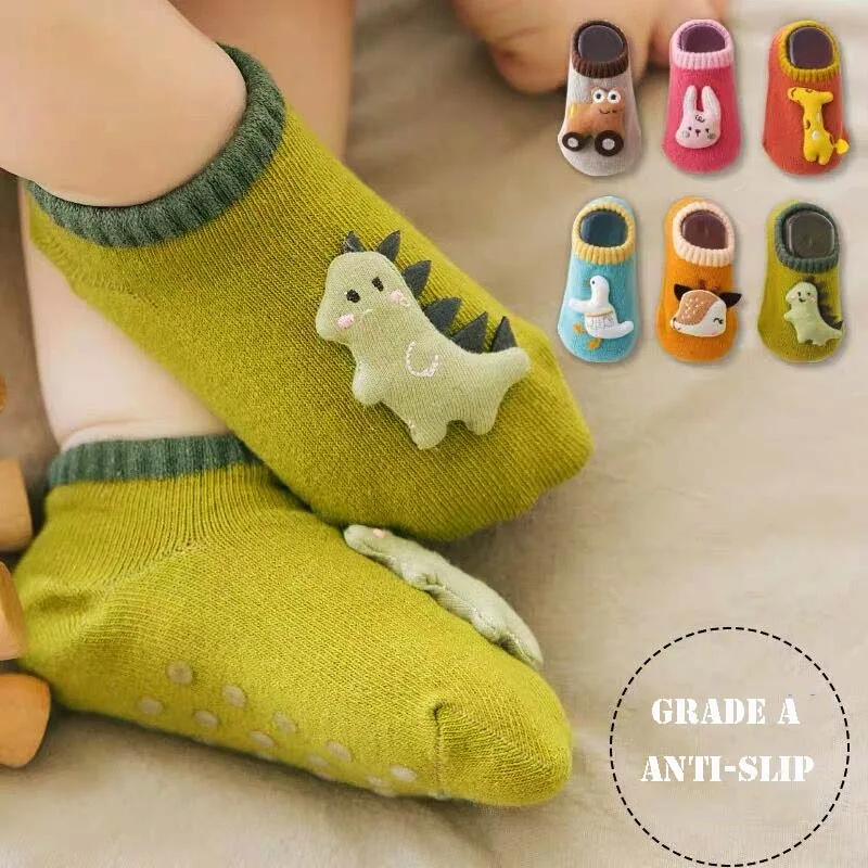 

Anti-Slip Baby Short Socks Thick Autumn Winter Warm Newborn Toddler Floor Sock Cotton Toddler Boy Girl Ankle Socks