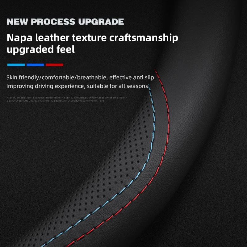 

Car Sticker For Porsche Microfiber Car Leather Steering Wheel Cover Accessories For Porsche 911 718 Taycan Panamera Cayenne Maca